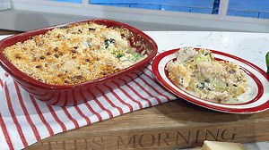 Clodagh McKenna’s cheesy chicken pasta bake
