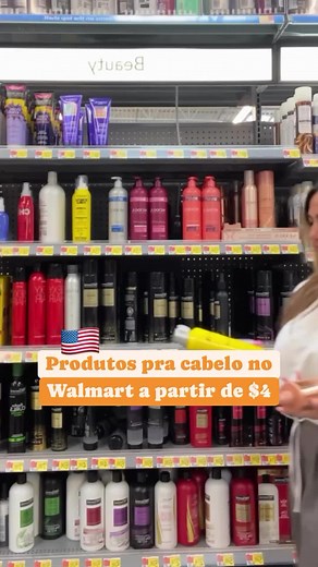 Produtos pra cabelo no Walmart a partir de U$4!