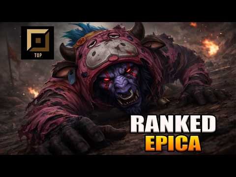 RANKED EPIC WITH ALISTAR AP TOP! I DO WHAT SEEMS IMPOSSIBLE!