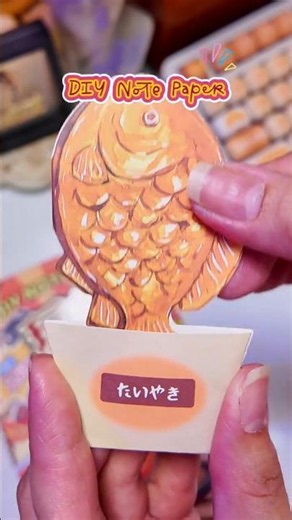 🐟 Ang cute nitong fish-themed DIY note paper! Perfect for journaling