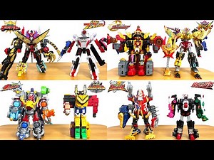 スーパー戦隊のロボットがパワーアップ＆コンビを組んで戦うぞ！ブンブンジャーロボやキングオージャーなどの変形合体ロボが登場！