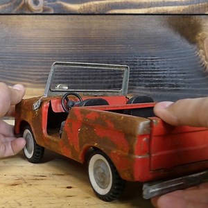 Joe DIY on Instagram: "1960's Nylint Ford Bronco Fire Truck Restoration"