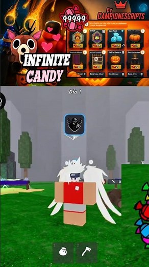 🍬 CANDYS INF EN 99 NOCHES EN EL BOSQUE | SCRIPT INSANO SIN KEY 😍 #roblox #99nightintheforest
