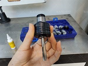 [Hot Item] Automatic Tapping Arm Servo Motor Thread Electric Tapping Machine M16 M36 Universal Table Type Electric Tapping Machine