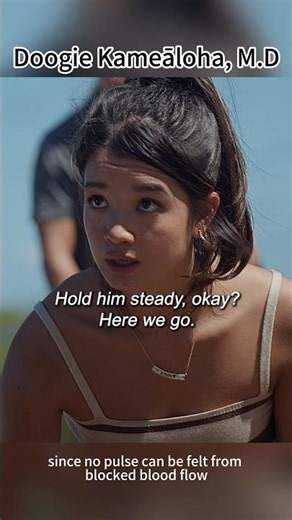 🚨Lahela’s Emergency Hip Rescue Scene In Doogie Kamealoha, M.D. Is Pure Genius🔥