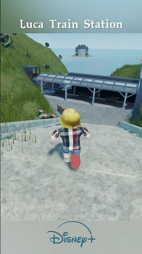 Luca Train Station 盧卡火車站 #disney #animation #movie #roblox #music #views￼