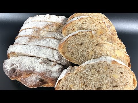 How To Bake A Healthy Bread | Artisan | Honey Cashew Hazelnut Bread