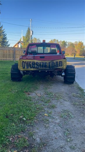 Ignorant Diesel | If you push the tires out far enough, you can clear anything. | Instagram