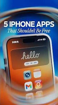 5 FREE iPhone Apps That Should Not Be This Good 🤯 #iphoneapps #ios #appletech