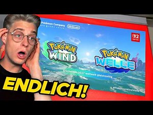 Pokémon Wind & Wave Reveal Trailer Reaction! Nintendo Switch 2 2027 Release & FINALLY GOOD GRAPHICS!