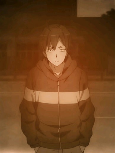 Hachiman Hikigaya treats himself with a mix of self-loathing, cynicism, and emotional detachment. From the beginning of OreGairu, it’s clear that he sees himself as someone fundamentally broken or unworthy. He constantly mocks and belittles himself, often calling himself trash or saying he’s the lowest of the low. These jokes aren’t just comedy, they’re how he hides his emotional scars. He uses sarcasm as a defense mechanism, pushing others away before they can reject or hurt him like people hav