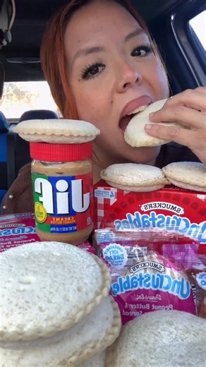 Irisbakeats on Instagram: "Let’s eat breakfast! Mukbang ASMR @uncrustables @smuckersbrand peanut butter and jelly uncrustables! #mukbang #dessert #mukbangasmr #mukbangeatingshow #eating #eatingshow #eatwithme #asmrfood #asmreating #foodie #foodlover #sweets #crunchy #crunchyasmr #crunchysounds #eat #letseat #asmrsounds #hungry #eatingshowasmr #creatorsearchinsights #irisbakeats #snack #breakfast #uncrustables #peanutbutterandjelly #smuckers"