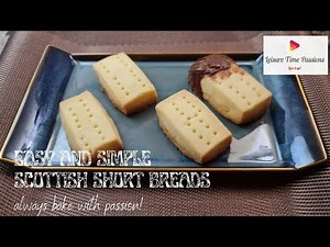 Easy and Simple Scottish Shortbread Recipe #bakingrecipe #shortbread #easyrecipe #simplerecipe