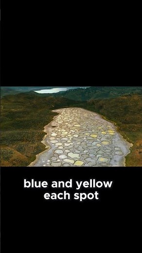 This Lake Looks Like a Giant Polka Dot!