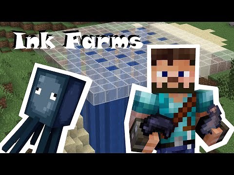 Minecraft Farms - SUPER SIMPLE Ilmango Squid Farm - 1.17