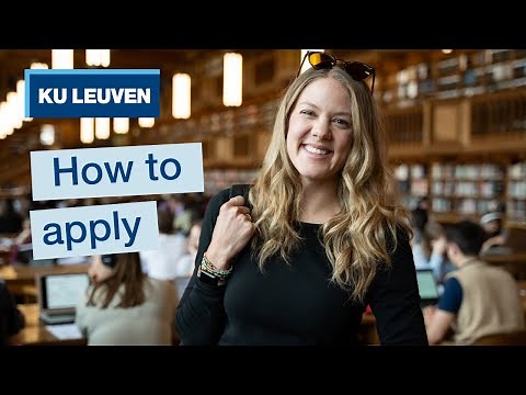 How to apply to KU Leuven - Belgium | International students | University application