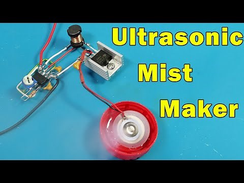 Ultrasonic Mist Maker |diy ultrasonic humidifier circuit |how to make an ultrasonic humidifier