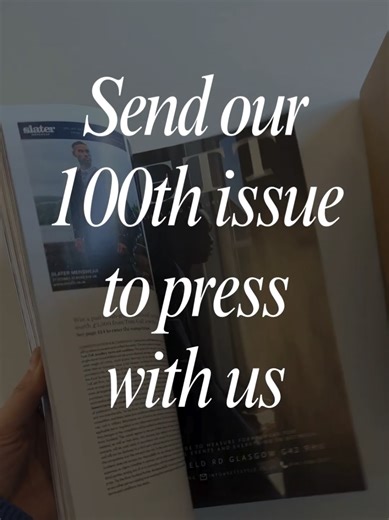 Come behind the scenes with us as we send our 100TH ISSUE to press 🥹🩷 What an exciting journey – we can't wait to share this very special issue with you all ✨ #TTKS100