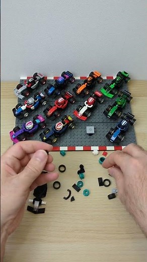 LEGO F1 Mini Build – Mercedes-AMG Petronas #71049 #shorts