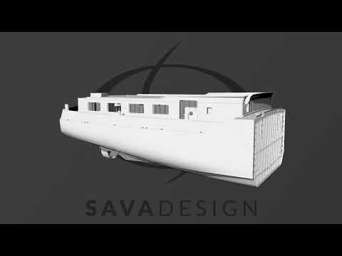 Aft Ship Model — Completed Project