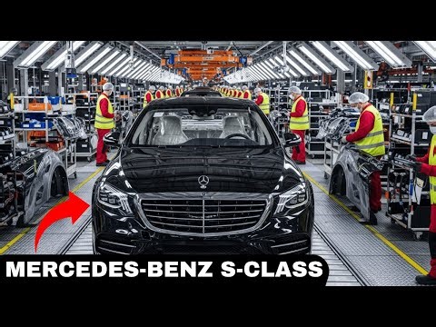 Inside the Mercedes-Benz S-Class Factory — How the World’s Best Luxury Car Is Built |Full Process