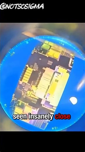 This is what a computer chip looks like… up close.#Shorts #Tech #Computers #Science #YTShorts