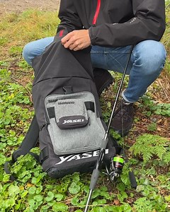 Shimano Yasei Rucksack mit Organized Compact Design (OCD)! #ShimanoFishing #FishShimano #Yasei | Shimano-Predator