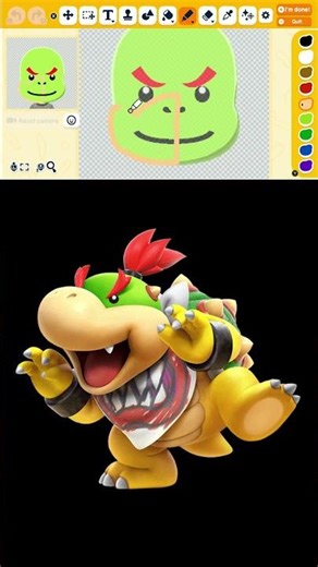 How to make Bowser Jr. from Super Mario #bowserjr #supermario