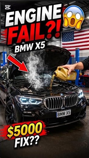 “BMW X5 Engine FAIL?! 😱 $5000 Repair Shock!”