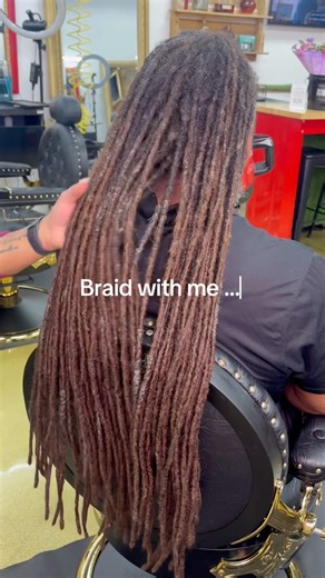 How many years you think he’s been growing his dreads? #braids #twostrandtwist #braids #explore