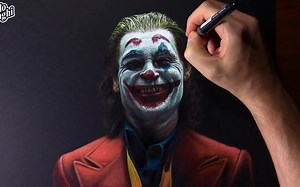 大触绘画 Joaquin Phoenix joker （小丑）
