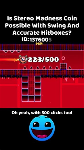 Is Stereo Madness Possible With These? #geometrydash