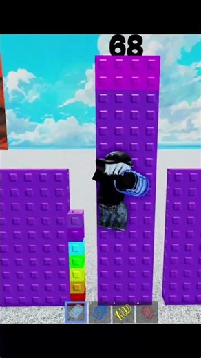 NumbersBlocks 1000000 block 🟥🟨🟩🟪#matematika