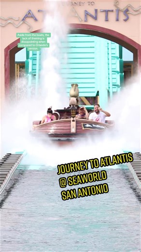 As a water ride it’s fun and quirky. As a water coaster it’s just alright. #rollercoaster #coaster #watercoaster #seaworld #seaworldsanantonio #seaworld #sea #world #sanantonio #texas #tx #sw #sanantoniotx #sanantoniotexas #rollercoasters #coasters #water #waterride #atlantis #journeytoatlantis #splash #splashdown #fyp #foryou #foryoupage #titanic #coastertok #coasterenthusiast #coasterrider #coasterenthusiasts #coastertiktok #rollercoastertiktok #rollercoasterenthusiast #rollercoasterenthusiast