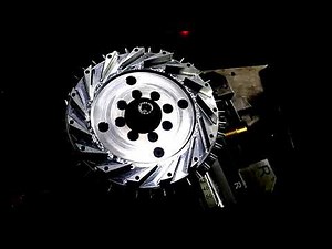 5-axis cnc machining of a Jet Engine Turbine Diffuser | Aerospace Part Machining