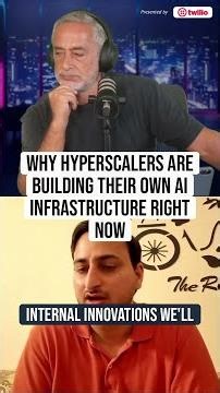 Why hyperscalers are building their own AI infrastructure right now
