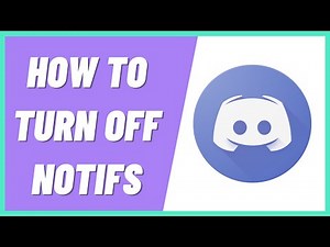 How to Turn Off Discord Notifications