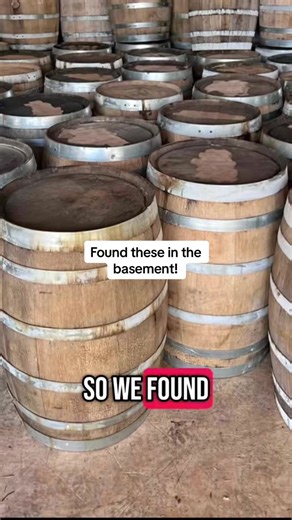 In the basement that we found underneath the basement, we found 50 barrels or more that’s been there since the 1920s originally we didn’t even know the second basement existed until we started the demo phase of the restoration project! This house was built over 150 years ago and once was a funeral home for over 52 years, but that’s not all that was follow to see everything and take a full tour with us! ##thisoldhouse##history##realestate##speakeasy##historic