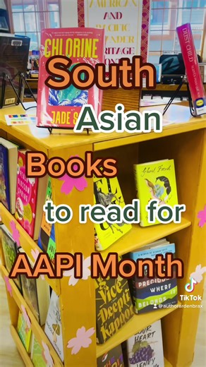 #southasianbooks to read for #aapiheritagemonth !! #southasianauthors #aapiauthors #asianauthors #asianbooks #asianbookrecs #booktok #librarytiktok #librarytok #librariansoftiktok #bookrecs #bookrecommendations #aapibooks #indianbooks
