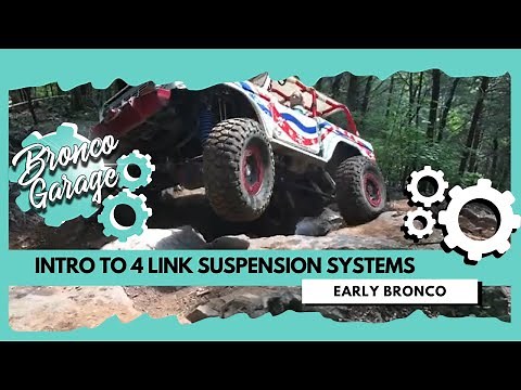 Intro to the James Duff Early Bronco 4 Link Suspension Systems