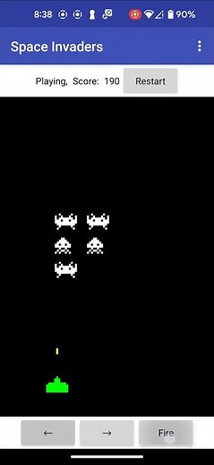 Space Invaders Game Demo | Built Using MIT App Inventor + JavaScript