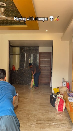 Imaginary Stumps vs. REAL Stumps! 😂🏏 #shorts