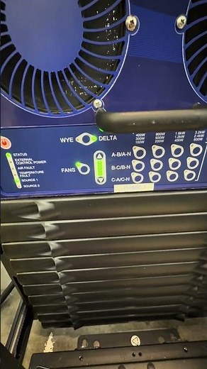 Testing a data center load bank #datacenter