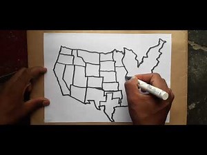 Easy way to draw U.S.A map