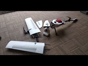 Vectored Tricopter VTOL Plane Log#2