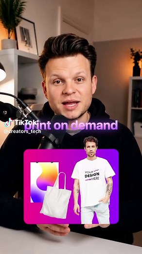 How to start a print on demand business with ChatGPT Printify 👕 I’m using TikTok to research trending product ideas, ChatGPT to create original T-shirt designs, and Printify to turn those designs into products without buying inventory upfront. This print on demand workflow is beginner-friendly and can be used with Etsy, TikTok Shop, or your own online store. Comment PRINT and I’ll send you the full step-by-step print on demand guide. #printondemand #printify #printifytutorial #printondemandbusi