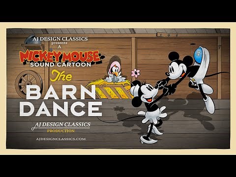 The Barn Dance (1929) - Public Domain Mickey Mouse