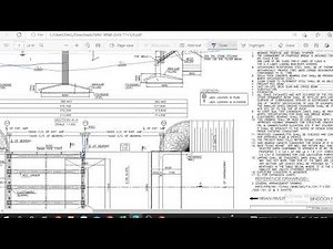 RCC Girder type Minor Bridge Drawing Reading