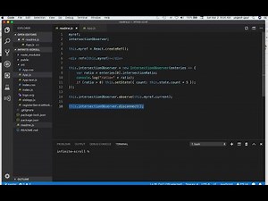 react infinite scroll with intersectionObserver in 5 min