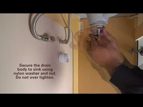 How to Install DecoDRAIN Push Pop-Up Drain by PF WaterWorks